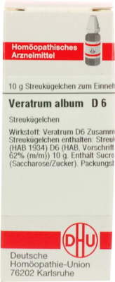 VERATRUM ALBUM D 6 Globuli