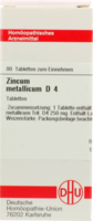 ZINCUM METALLICUM D 4 Tabletten