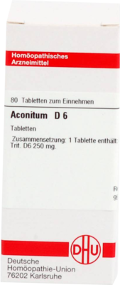 ACONITUM D 6 Tabletten