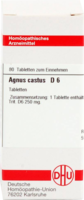 AGNUS CASTUS D 6 Tabletten