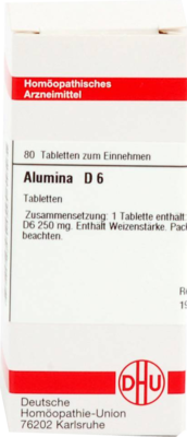 ALUMINA D 6 Tabletten