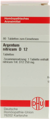 ARGENTUM NITRICUM D 12 Tabletten
