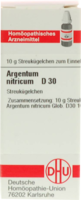 ARGENTUM NITRICUM D 30 Globuli