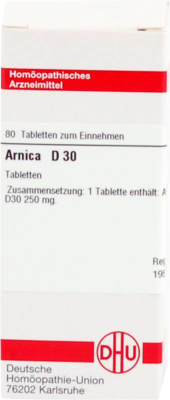 ARNICA D 30 Tabletten