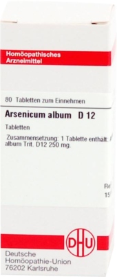 ARSENICUM ALBUM D 12 Tabletten
