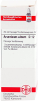 ARSENICUM ALBUM D 12 Dilution
