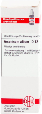 ARSENICUM ALBUM D 12 Dilution