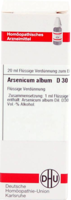 ARSENICUM ALBUM D 30 Dilution