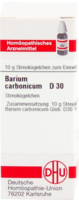 BARIUM CARBONICUM D 30 Globuli