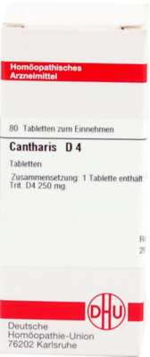 CANTHARIS D 4 Tabletten