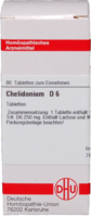 CHELIDONIUM D 6 Tabletten