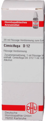 CIMICIFUGA D 12 Dilution