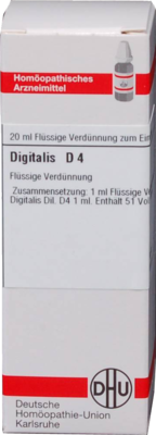 DIGITALIS D 4 Dilution