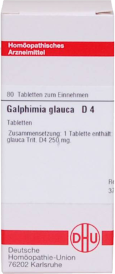 GALPHIMIA GLAUCA D 4 Tabletten