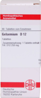 GELSEMIUM D 12 Tabletten