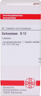 GELSEMIUM D 12 Tabletten