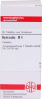 HYDRASTIS D 4 Tabletten
