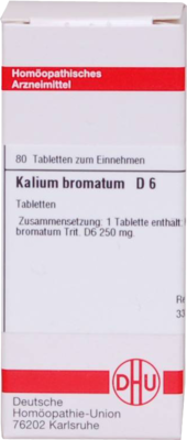 KALIUM BROMATUM D 6 Tabletten