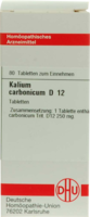 KALIUM CARBONICUM D 12 Tabletten