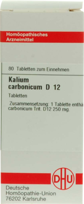 KALIUM CARBONICUM D 12 Tabletten