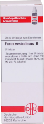 FUCUS VESICULOSUS Urtinktur