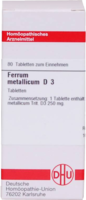 FERRUM METALLICUM D 3 Tabletten