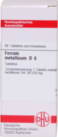 FERRUM METALLICUM D 6 Tabletten