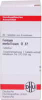FERRUM METALLICUM D 12 Tabletten