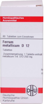 FERRUM METALLICUM D 12 Tabletten