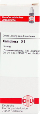 CAMPHORA Urtinktur D 1