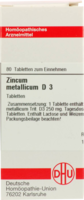 ZINCUM METALLICUM D 3 Tabletten