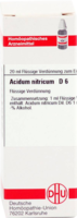 ACIDUM NITRICUM D 6 Dilution