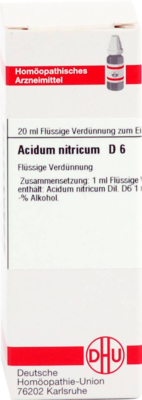 ACIDUM NITRICUM D 6 Dilution