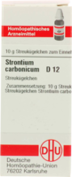 STRONTIUM CARBONICUM D 12 Globuli