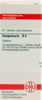 SANGUINARIA D 6 Tabletten