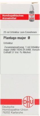 PLANTAGO MAJOR Urtinktur