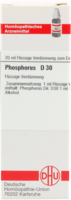 PHOSPHORUS D 30 Dilution
