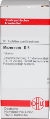 MEZEREUM D 6 Tabletten