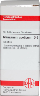 MANGANUM ACETICUM D 6 Tabletten