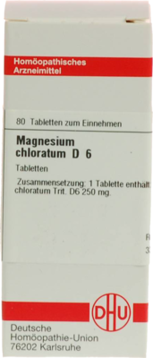 MAGNESIUM CHLORATUM D 6 Tabletten