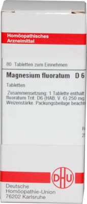 MAGNESIUM FLUORATUM D 6 Tabletten