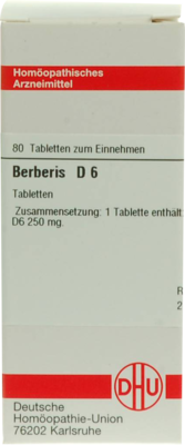 BERBERIS D 6 Tabletten