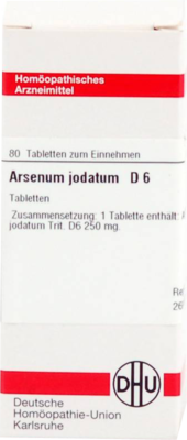 ARSENUM JODATUM D 6 Tabletten
