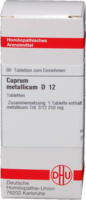 CUPRUM METALLICUM D 12 Tabletten
