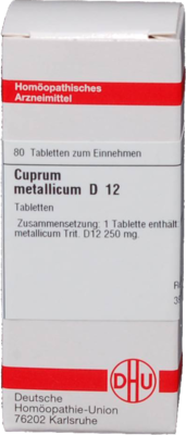 CUPRUM METALLICUM D 12 Tabletten