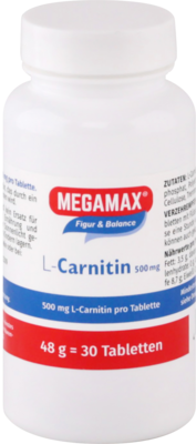 MEGAMAX L-Carnitin 500 mg Tabletten