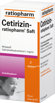 CETIRIZIN-ratiopharm Saft