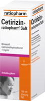 CETIRIZIN-ratiopharm Saft