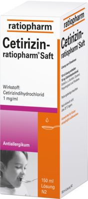 CETIRIZIN-ratiopharm Saft