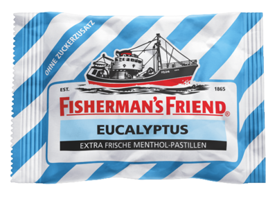 FISHERMANS FRIEND Eucalyptus ohne Zucker Pastillen